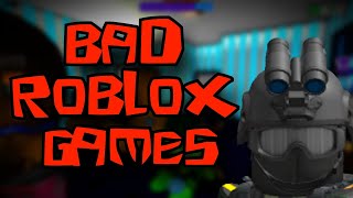 Roblox | Playing 3 Bad Games