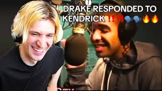 xQc Reacts to Drake vs Kendrick Beef TIktoks