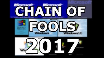 Chain of Fools 2017 - Every windows version upgraded through
