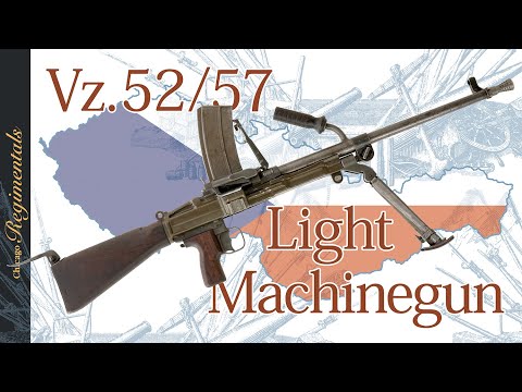Vz.52/57 軽機関銃 Vz.52/57 Light Machinegun(無可動実銃） - YouTube