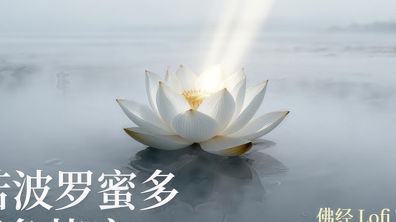 《般若波罗蜜多 · 萬象皆空》｜佛经Lofi Trap融合 × 聆听空性深处的温柔