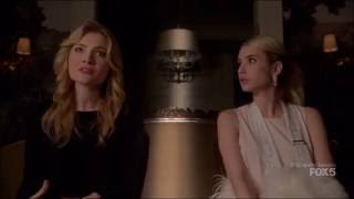Scream Queens 1x11 - Chanel and Grace tries to kill Dean Munsch