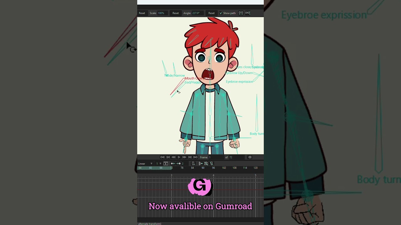 360° Rigged Character for Moho – Download Now!