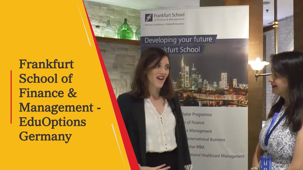 Frankfurt School Of Finance Management Eduoptions Germany Youtube