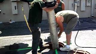Vactor truck in action 2