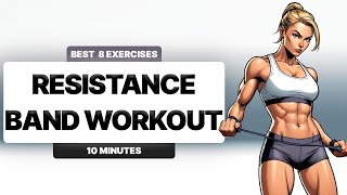 From Beginner to Pro: RESISTANCE BAND WORKOUT for ALL LEVELS