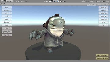 Unity 3D Character RPG JOB Class - Martialist(Whale)