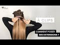 Comment poser les extensions  clips royal extension