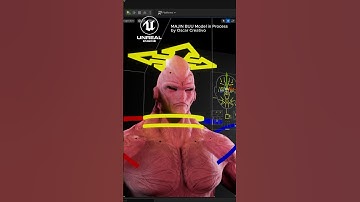 Unreal engine character render By oscar creativo #3d #blender #zbrush #3dart #renderin