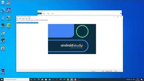 การติดตั้ง flutter + android studio