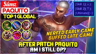 After Patch Paquito, Am I Still OP [ Top 1 Global Paquito ] Súmz - Mobile Legends