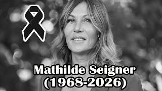 🔆 5:55 PM: Mathilde Seigner passed away this morning at the age of 58.