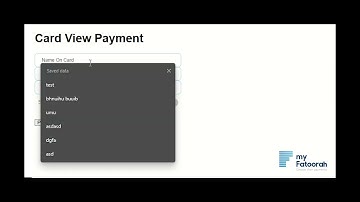 My Fatoorah | Card View