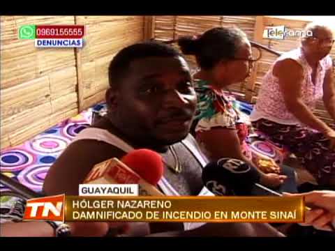Prefectura del Guayas entregó viviendas a damnificados de incendio en Monte Sinaí