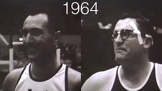 Bob Cousy Vs George Mikan In 1964 Extremely Rare Footage