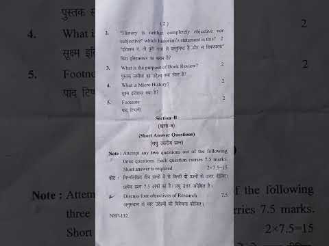 #researchmethodology #questionpaper #MA#history