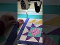 Whatcha doing Grandma? Longarm first pass on a client quilt dear..