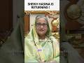 Is Sheikh Hasina returning? #sheikhhasina #awamileague #News #fyp #shorts