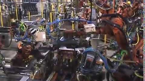 Nachi Robots Building Chrysler 300