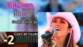 (-2) Sálvame - RBD - Karaoke Acústico