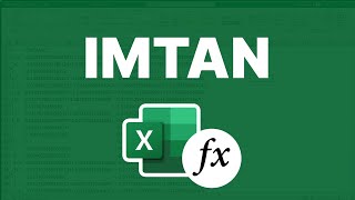 Tangent of a Complex Number - Excel IMTAN Function