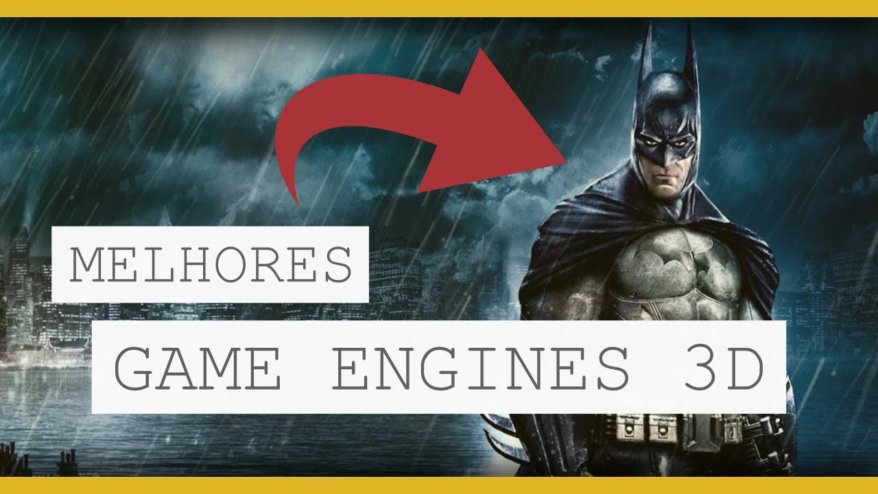 4 MELHORES GAME ENGINES 3D (GRATUITAS!) 