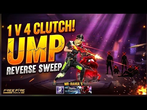 1v4 UMP clutch #freefire #ajjubhaiandsooneeta #gaming #ajjubhaiinmymatch 
