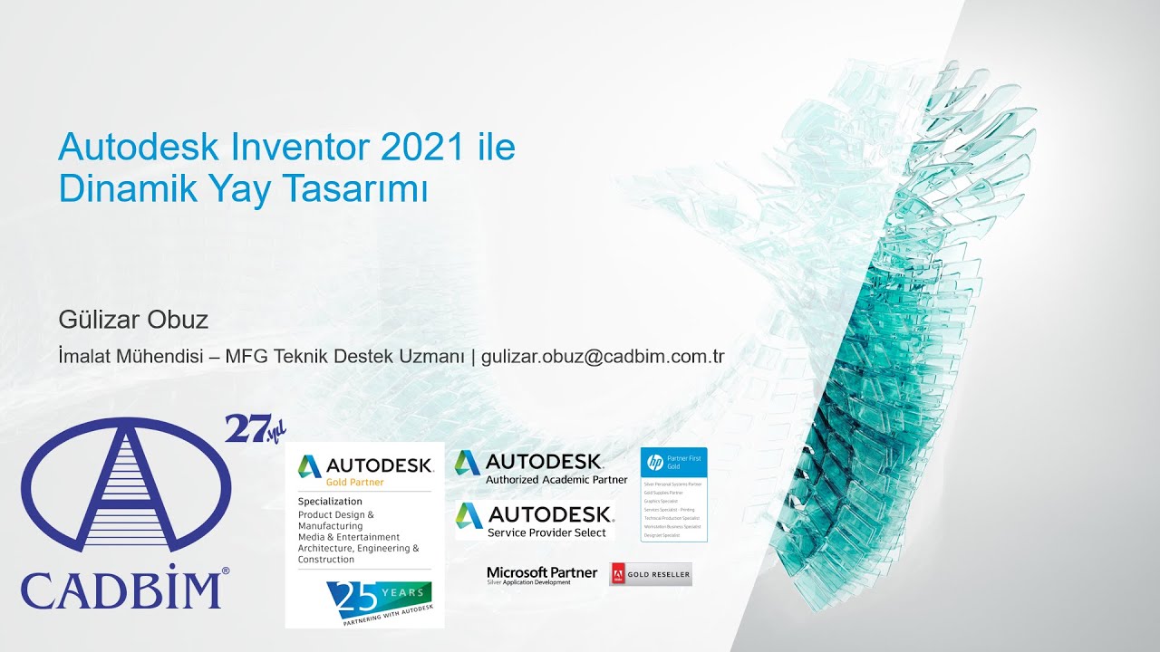 Autodesk Inventor 2021 Uyarlanabilir Yay (Adaptive Spring) YouTube