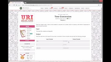 URI Online Judge Solutions in Java - Problem 1019