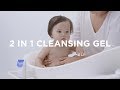 Mom hacks how to use 2in1 cleansing gel for babies with normal skin  mustela