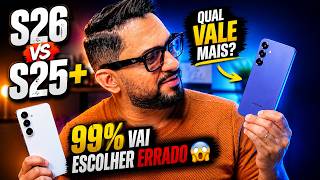 S26 vs S25 Plus: 99% Vai Escolher Errado 😱 Exynos Superou Snapdragon?