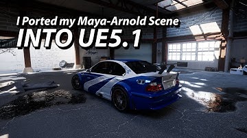 NFS Most Wanted Remake on Unreal Engine 5.1