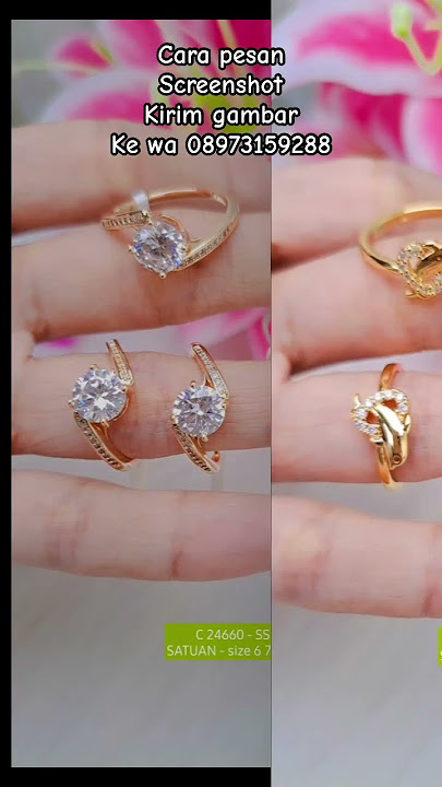 Cincin xuping permata mewah #cincinmurah #cincinpermata