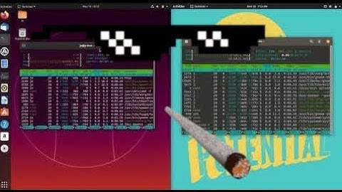 Ubuntu 19.10 vs PoP OS! 19.10 RAM/CPU Usage Compare