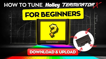 How to Tune Holley Terminator X for Beginners   Downloading and Uploading files to and from the ECU