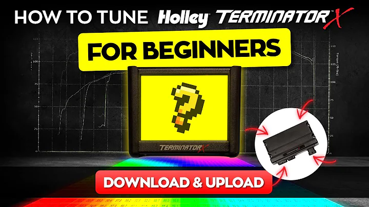 How to Tune Holley Terminator X for Beginners   Downloading and Uploading files to and from the ECU