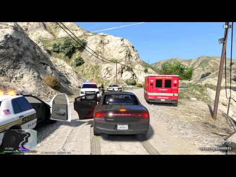 GTA 5 LSPDFR EP #30 - FBI/FIB PATROL UNMARKED CHARGER - FAILS