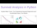 Survival Analysis in Python [Time to event analysis]