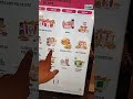 Select the right food in the kfc #kfc #screen
