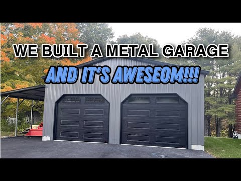 Metal Garage Build