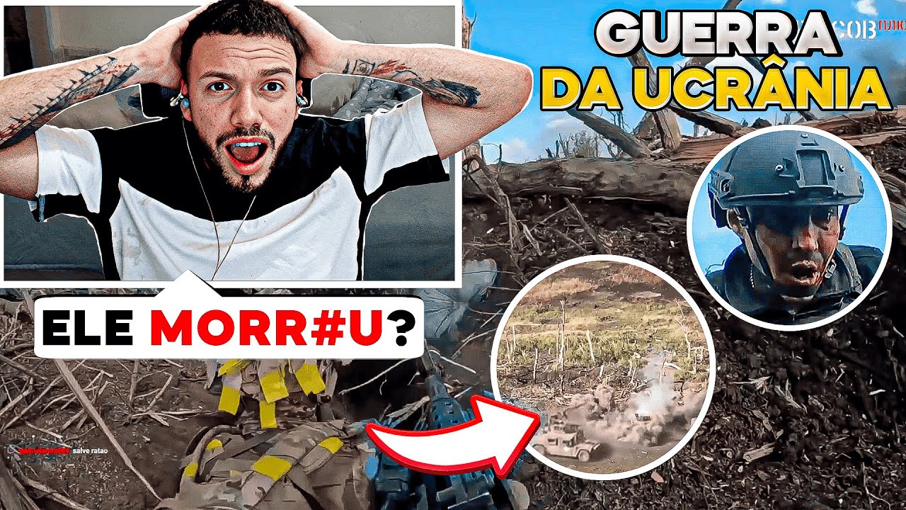 A REALIDADE DAS TRINCHEIRAS UCRANIANAS #1 REACT