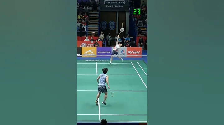 Incredible longest rally! Akane Yamaguchi vs Tai Tzu Ying | Asia Championship 2023 SF #shorts #tty - DayDayNews