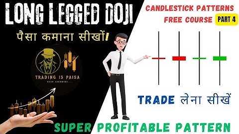 Long Legged Doji | Trend Reversal Pattern #candlestick