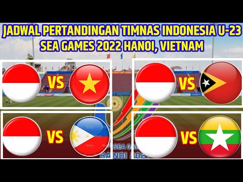 Terbaru.! Jadwal Pertandingan Timnas Indonesia U23 SEA GAMES 2022 Hanoi, Vietnam