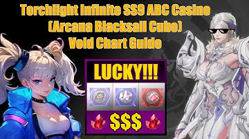 Torchlight Infinite SS9 ABC Casino Arcana Blacksail Cube Void Chart FE Farming Guide