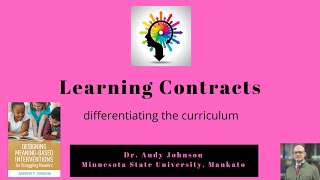 Learning Contracts: Differentiating the Curriculum