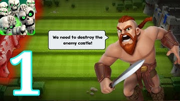 Castle Crush | Walkthrough Gameplay Part 1 | iOS Android | White Fox