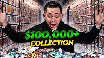 What’s Inside a $100,000 Sports Card Collection 🤯