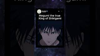 Most sorcerers hide behind their summons. Megumi fights hand-to-hand right alongside them #megumi