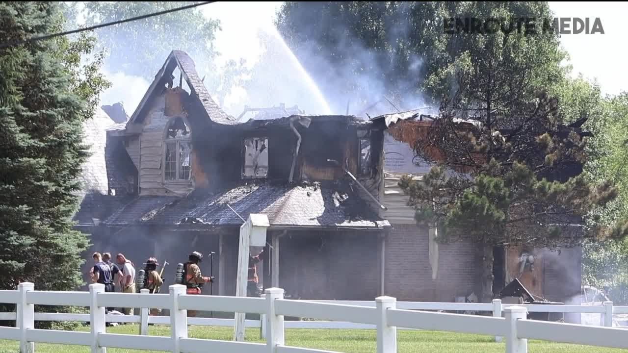 Salem Township home destroyed in fire after homeowner used propane ...